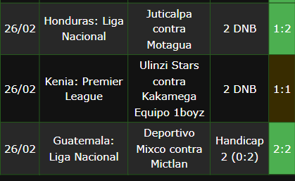 boletas de apuestas ganadoras